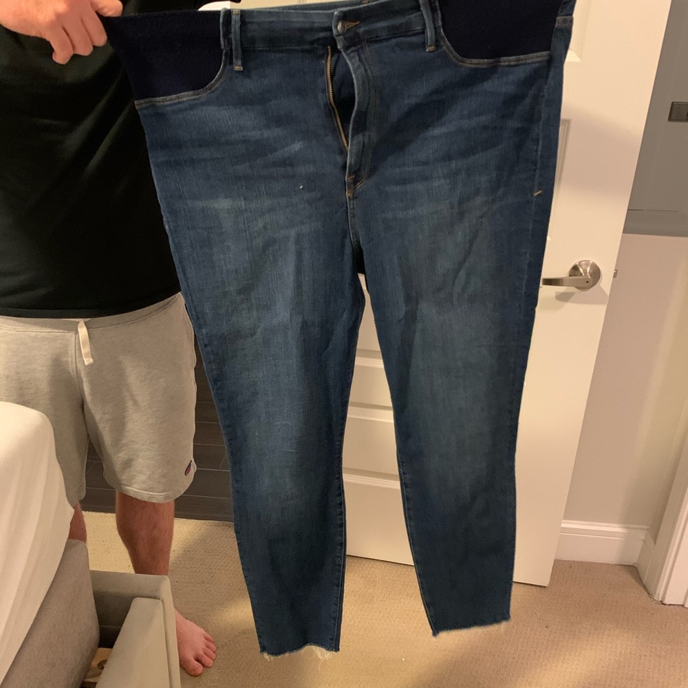 Good American Good Mama Jeans MATERNITY